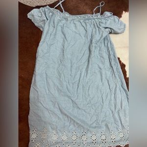 off the shoulder dress